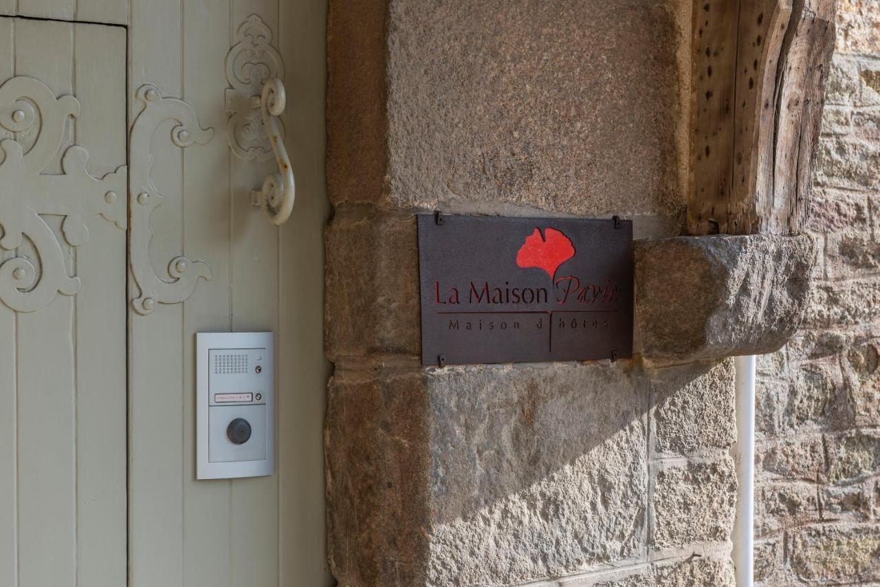 La Maison Pavie Dinan Exteriér fotografie